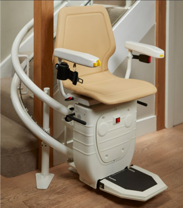 AmeriGlide _ Infinity Curved Stair Lift